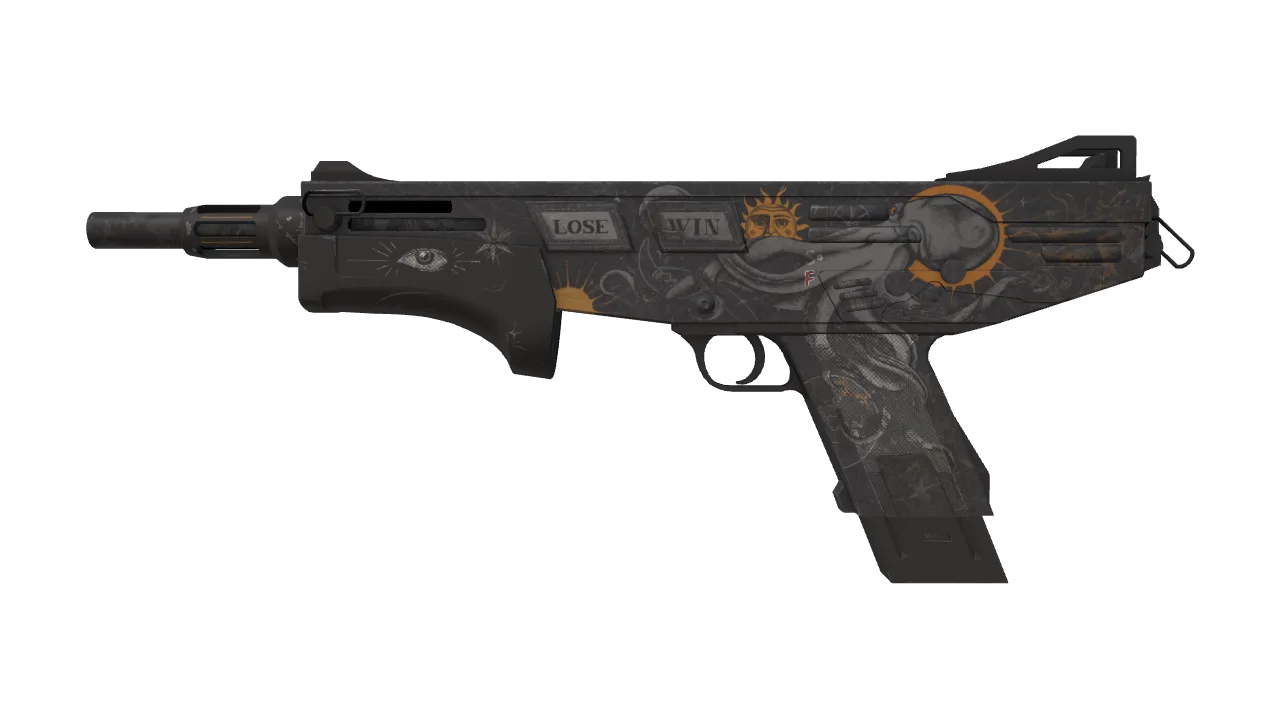 MAG-7 | Foresight (Minimal Wear) — Dust II light, front