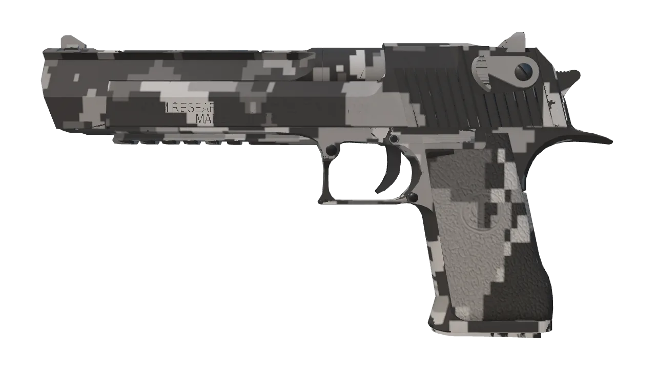 Desert Eagle | Urban DDPAT (Factory New) — Dust II light, front