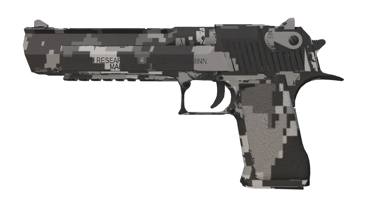 Souvenir Desert Eagle | Urban DDPAT (Minimal Wear) — Dust II light, front