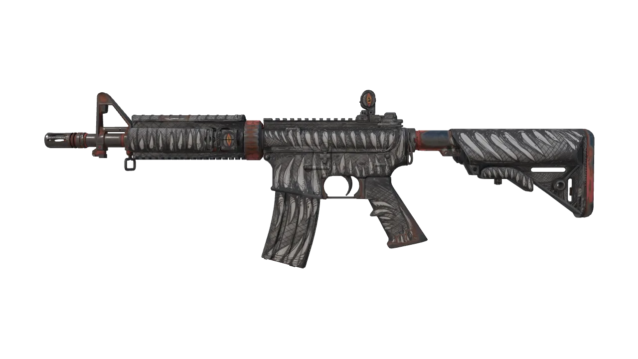 M4A4 | Zubastick (Factory New) — Dust II light, front