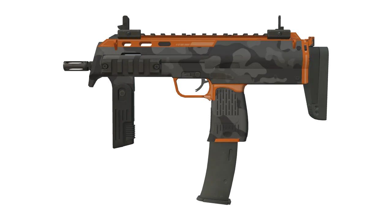 MP7 | Urban Hazard (Factory New) — Dust II light, front
