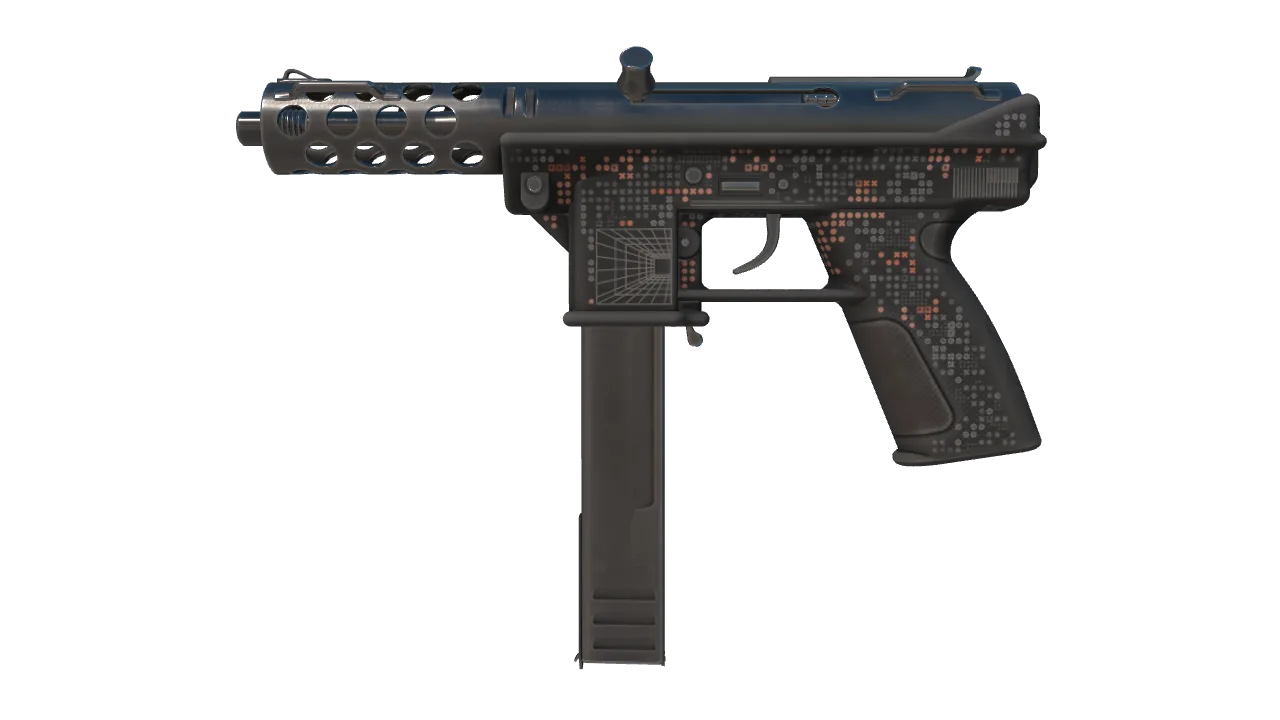 Tec-9 | Perimeter (Factory New) — Dust II light, front