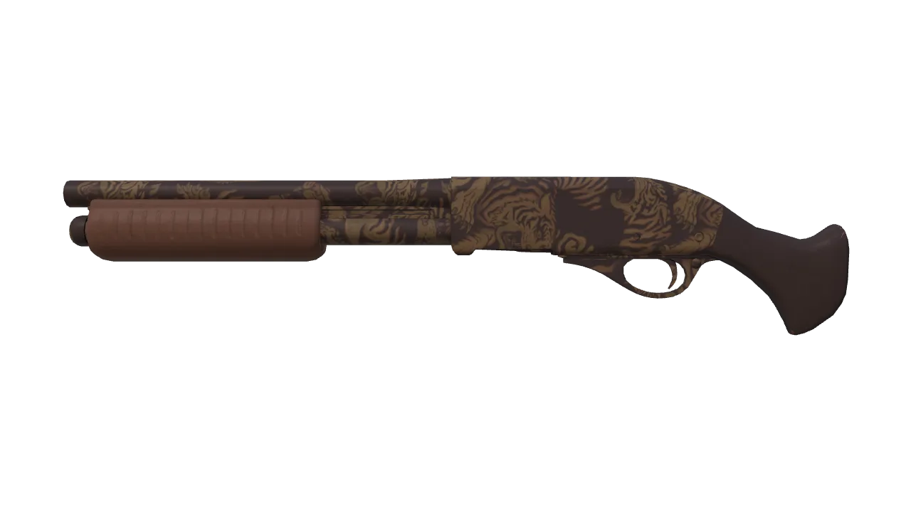 Sawed-Off | Clay Ambush (Minimal Wear) — Dust II light, front