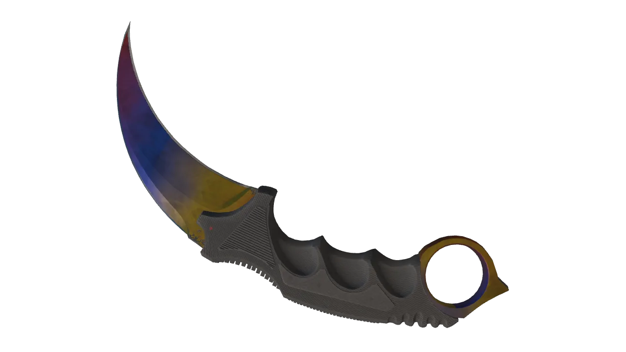 Karambit | Marble Fade seed #170, back