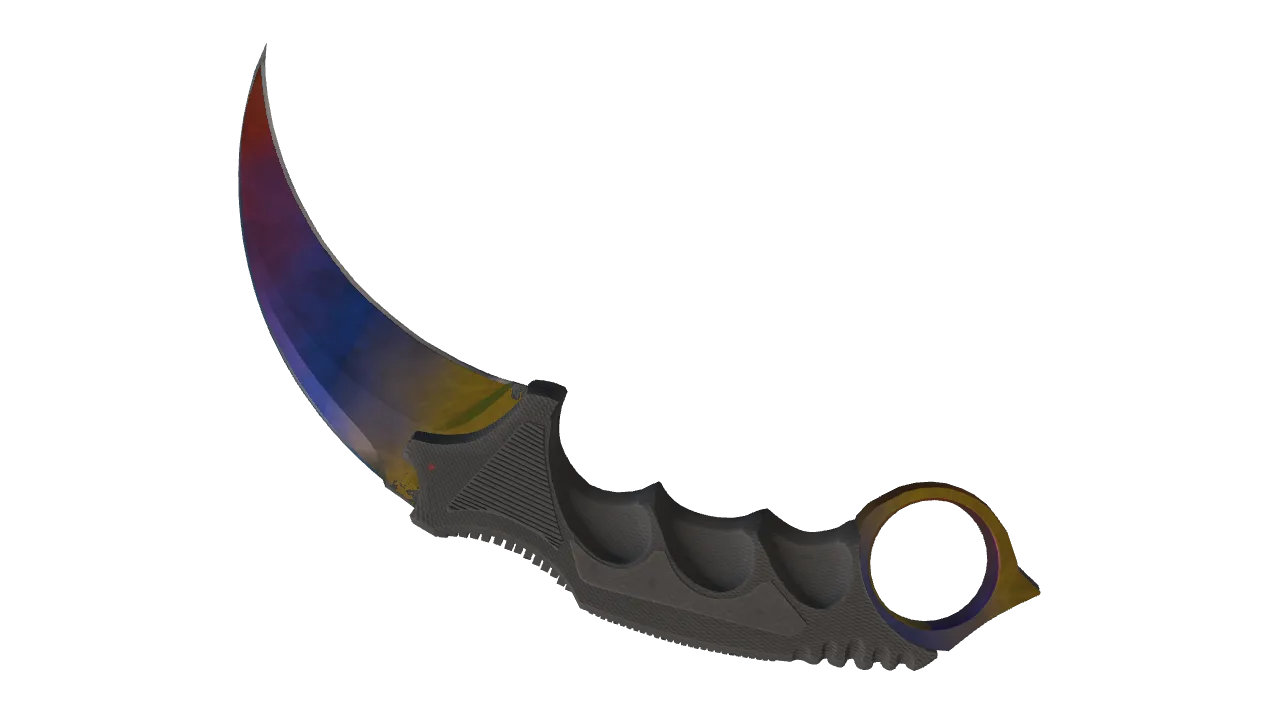 Karambit | Marble Fade seed #959, back
