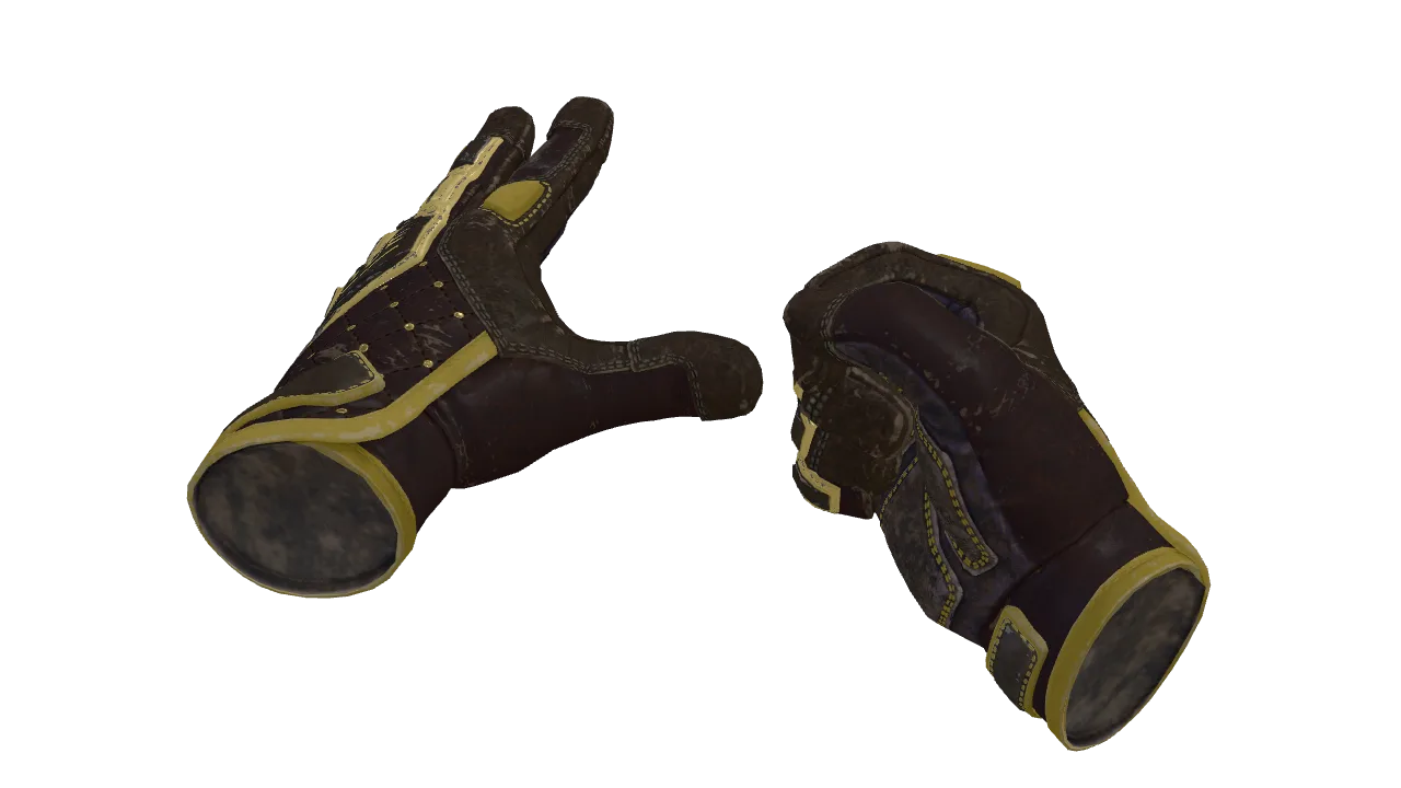★ Specialist Gloves | Chocolate Chesterfield (Field-Tested) — Dust II light, front