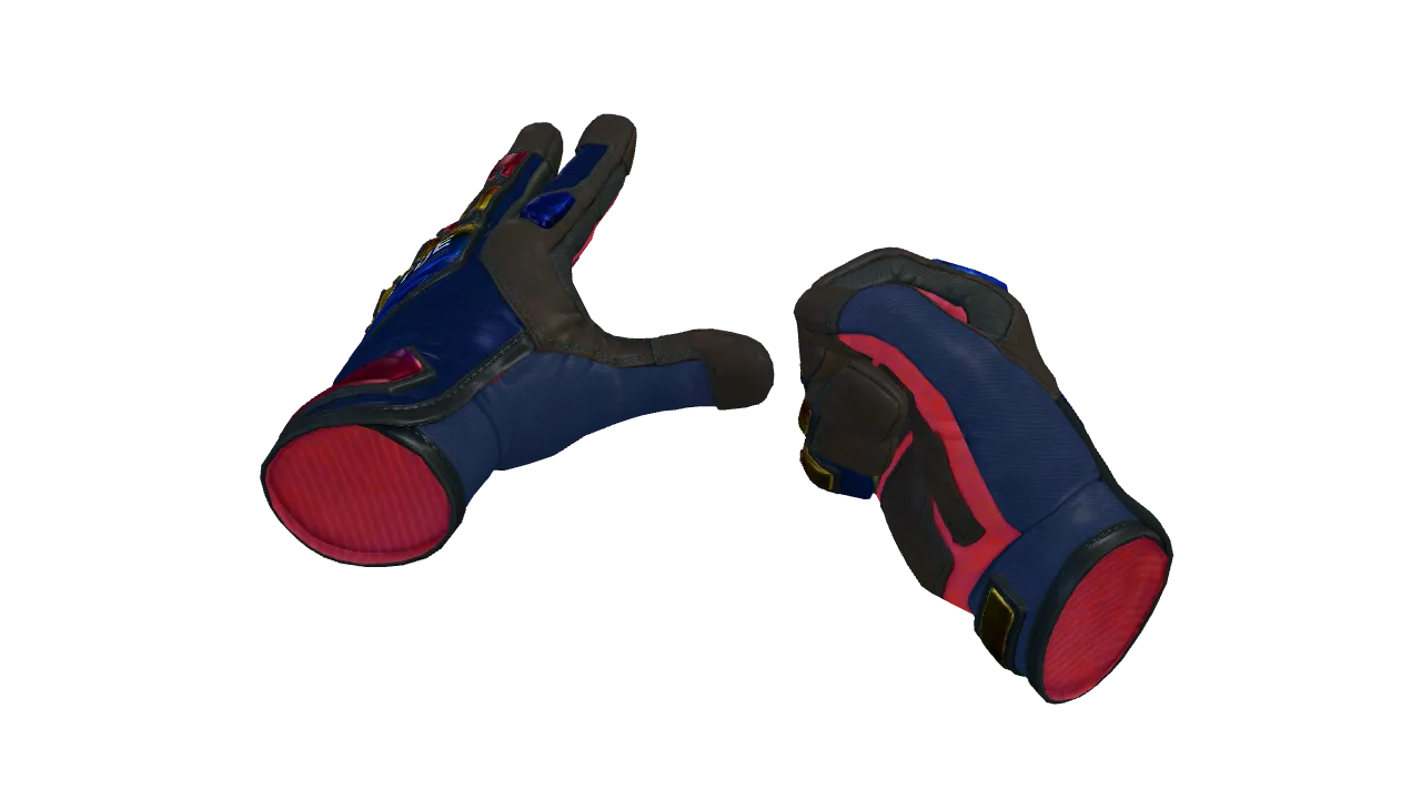 ★ Specialist Gloves | Marble Fade (Factory New) — Dust II light, front
