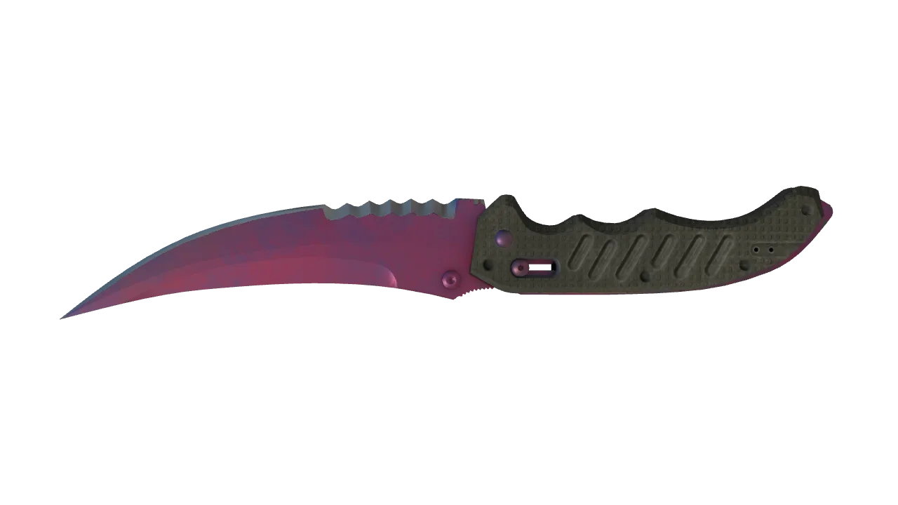 Flip Knife | Doppler (Phase 2) seed #160, back