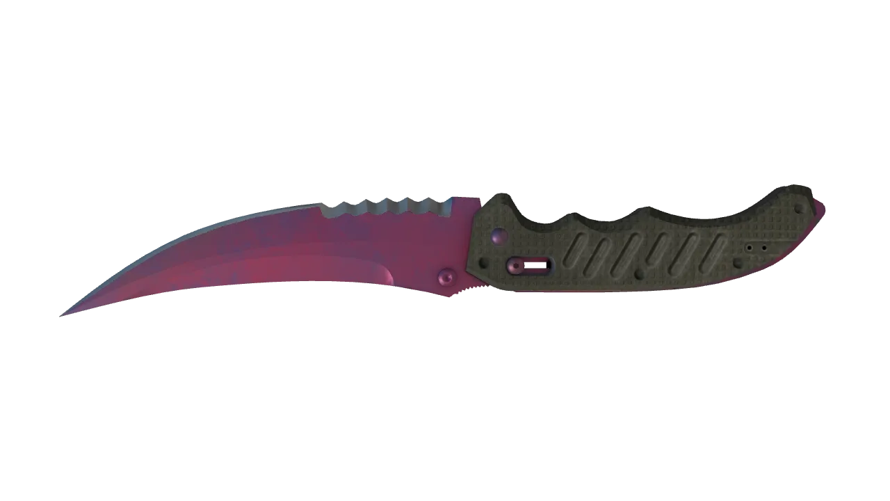 Flip Knife | Doppler (Phase 2) seed #369, back