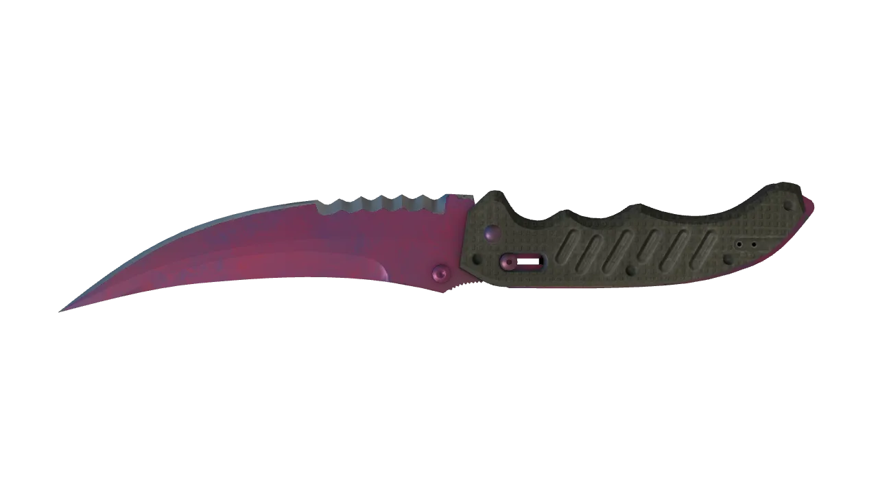 Flip Knife | Doppler (Phase 2) seed #502, back