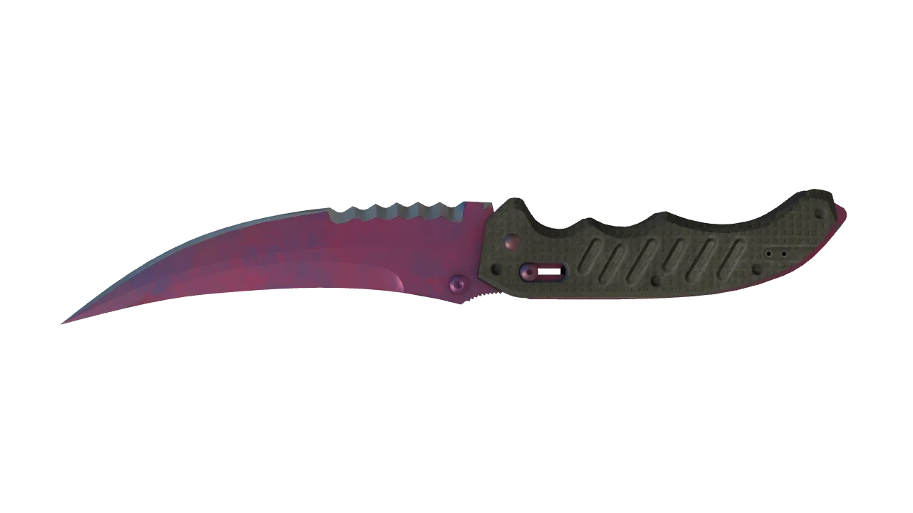 Flip Knife | Doppler (Phase 2) seed #526, back