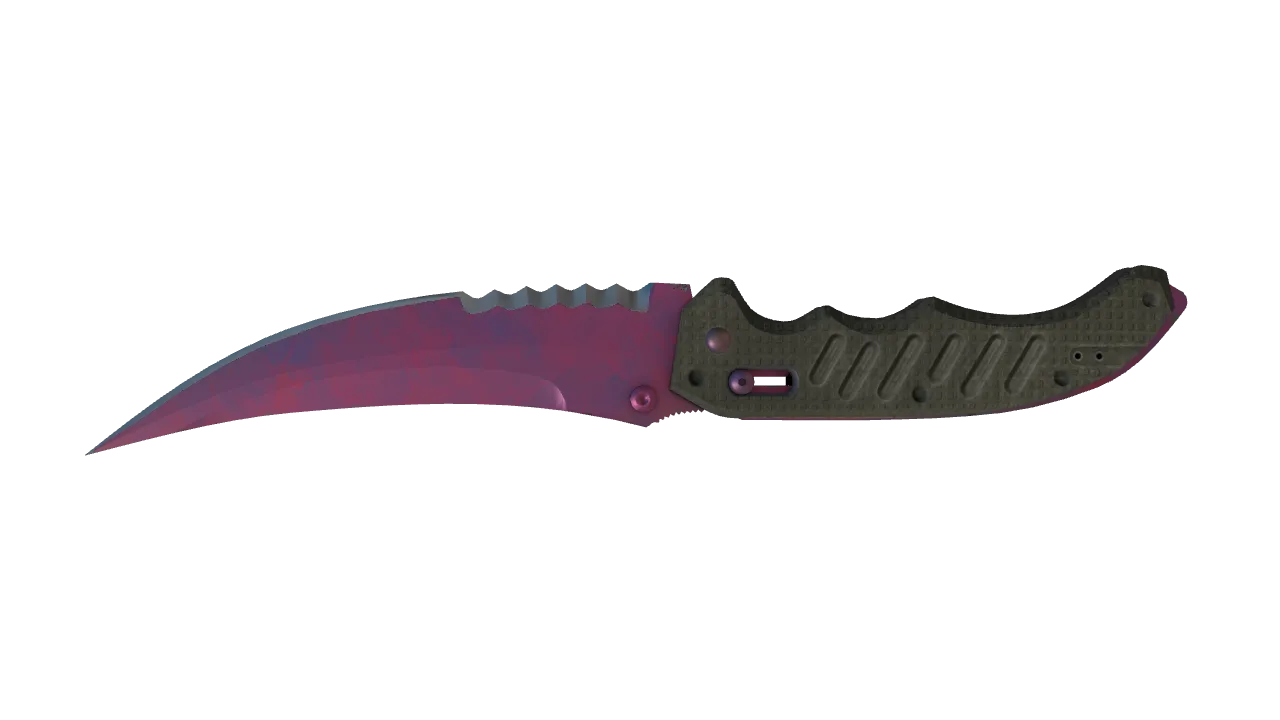 Flip Knife | Doppler (Phase 2) seed #638, back