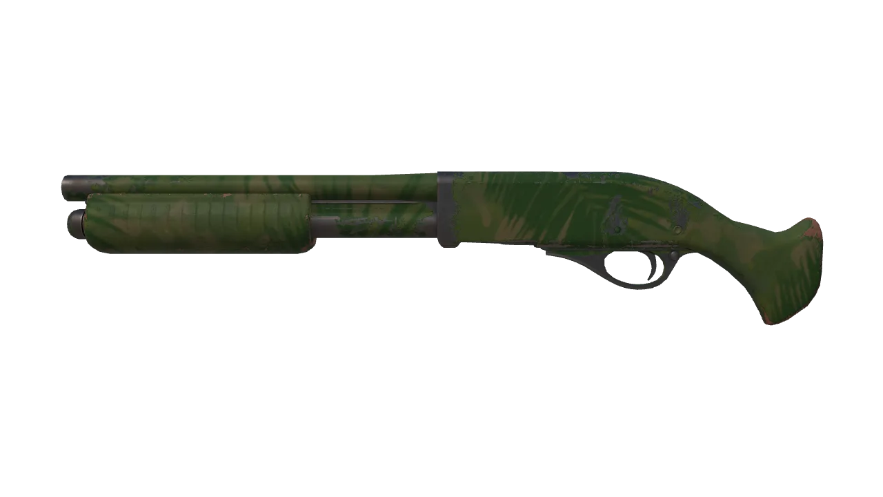 Sawed-Off | Jungle Thicket (Field-Tested) — Dust II light, front