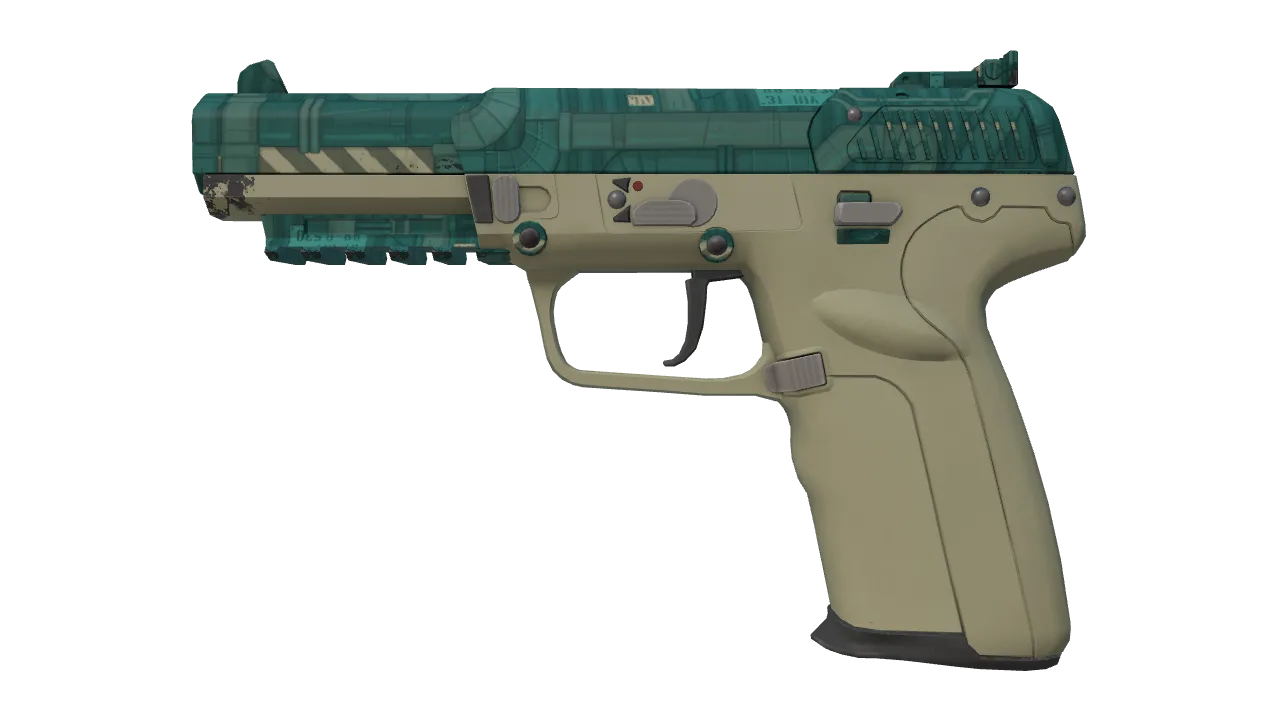 Five-SeveN | Coolant (Factory New) — Dust II light, front