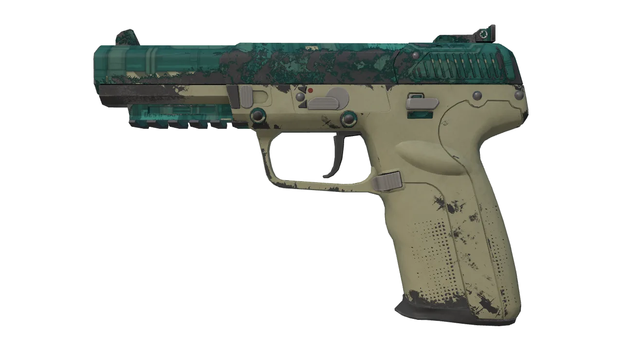 Five-SeveN | Coolant (Field-Tested) — Dust II light, front