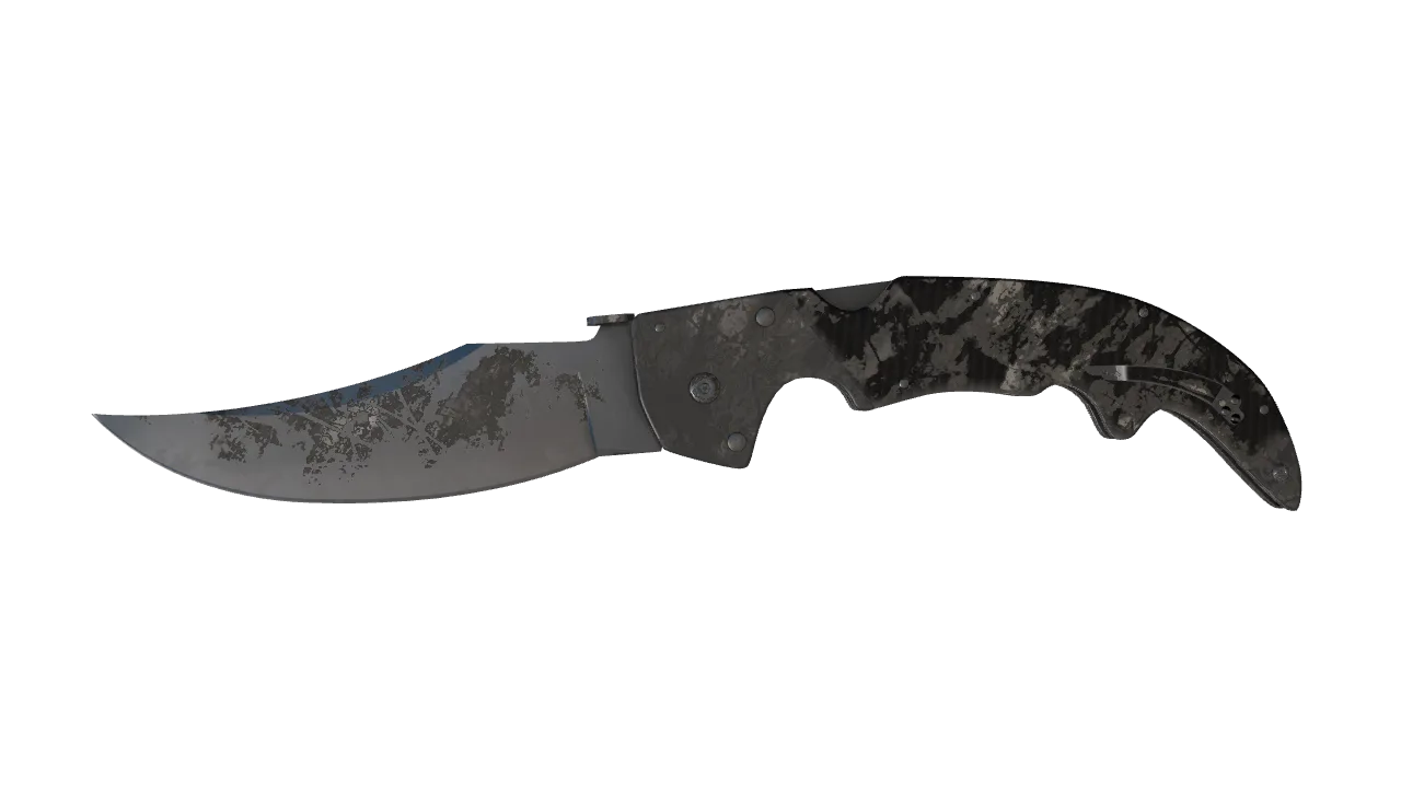 ★ Falchion Knife | Urban Masked (Battle-Scarred) — Dust II light, front