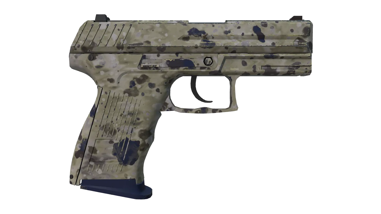 P2000 | Granite Marbleized seed #125, back