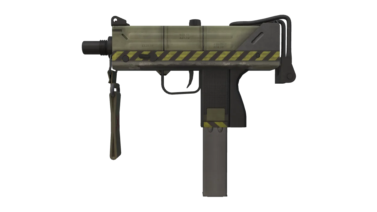 MAC-10 | Classic Crate (Factory New) — Dust II light, front