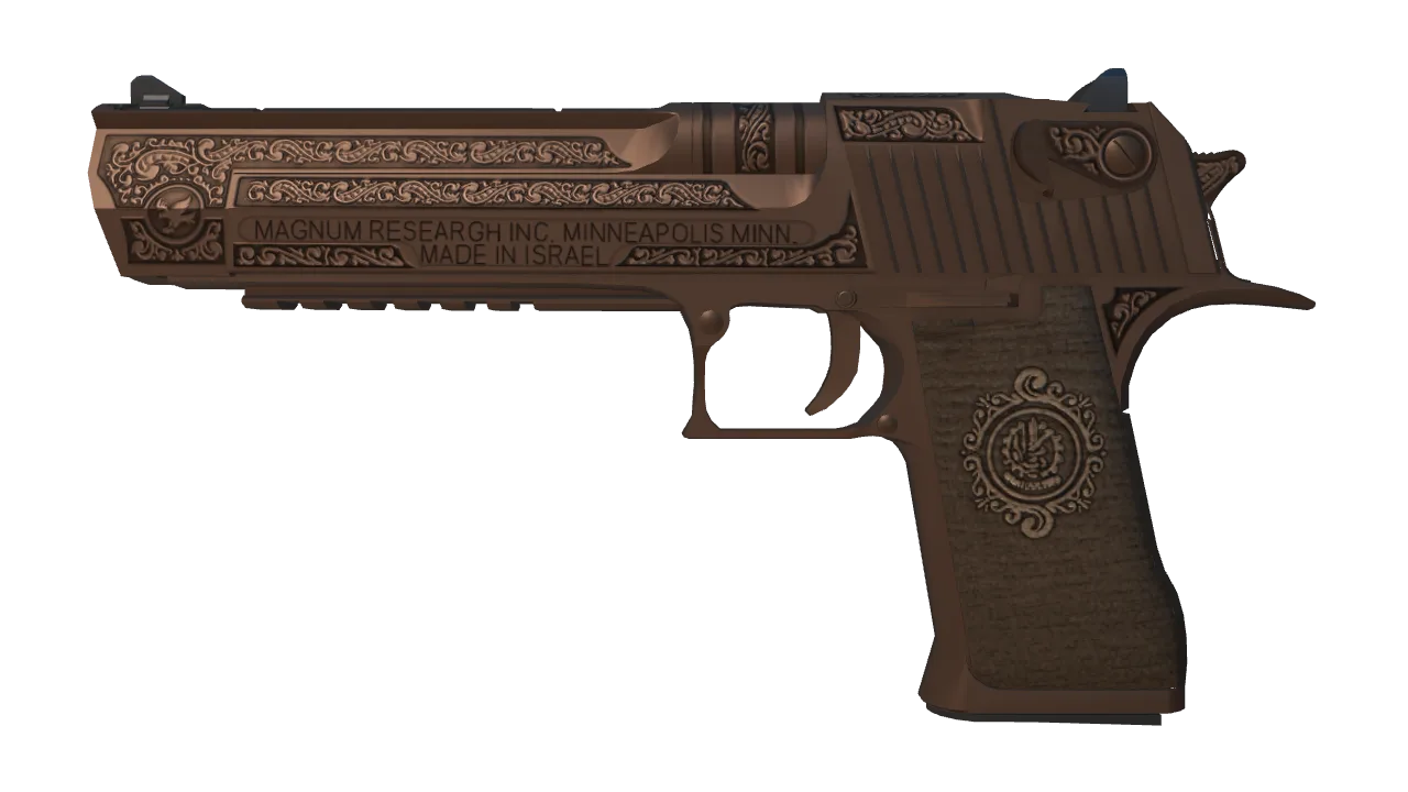 Desert Eagle | Corinthian (Factory New) — Dust II light, front