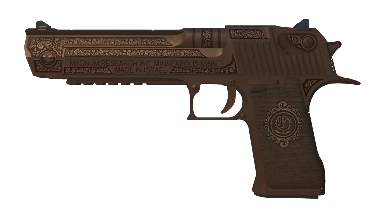 StatTrak™ Desert Eagle | Corinthian (Field-Tested) — Dust II light, front