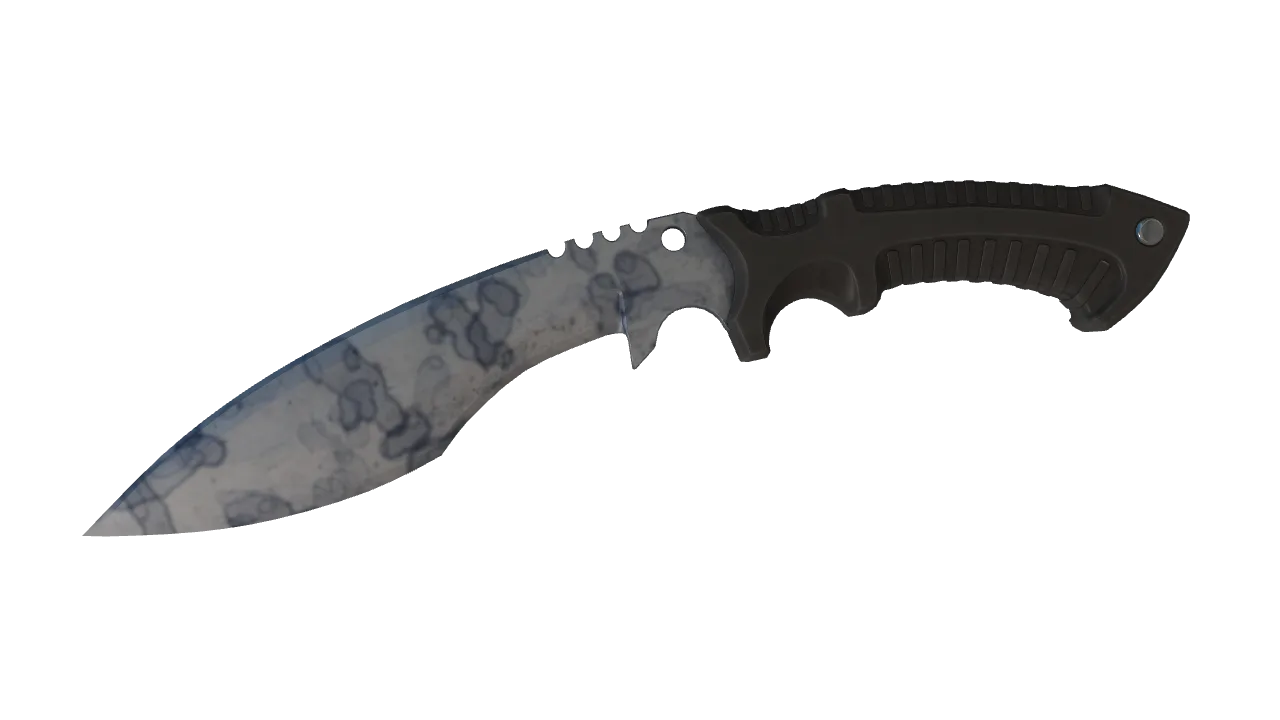 ★ Kukri Knife | Stained (Minimal Wear) — Dust II light, front