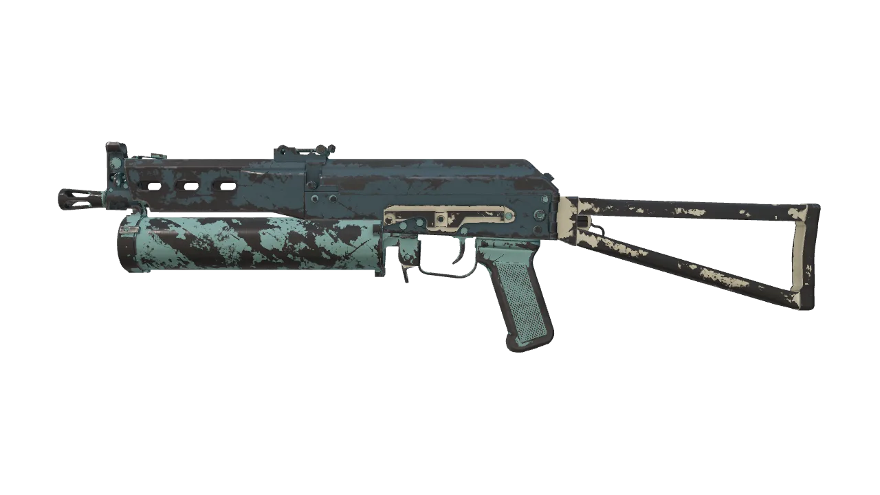 PP-Bizon | Seabird (Battle-Scarred) — Dust II light, front