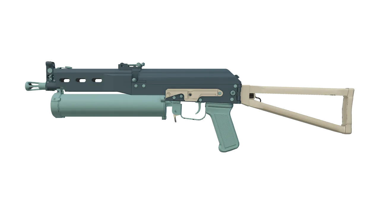 PP-Bizon | Seabird (Factory New) — Dust II light, front