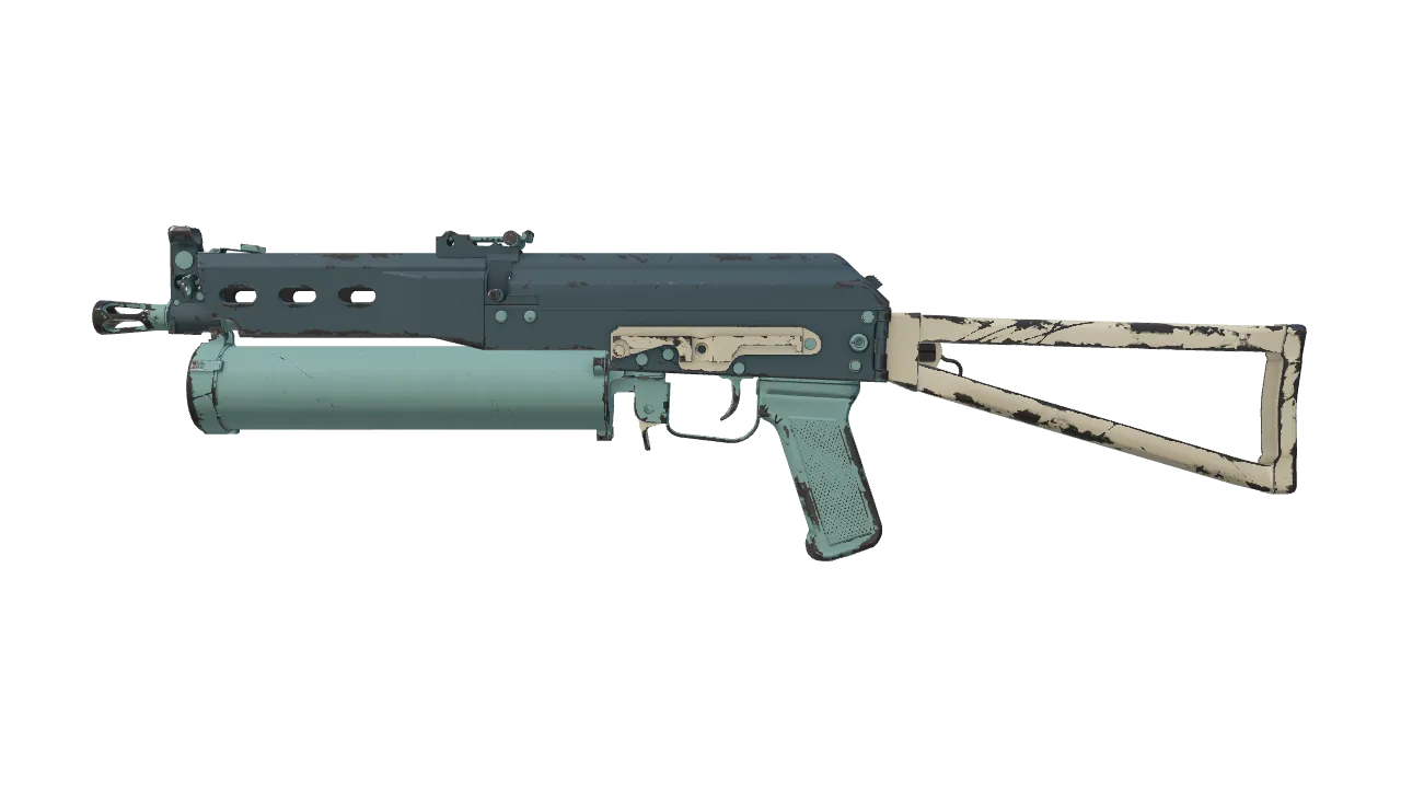 Souvenir PP-Bizon | Seabird (Field-Tested) — Dust II light, front