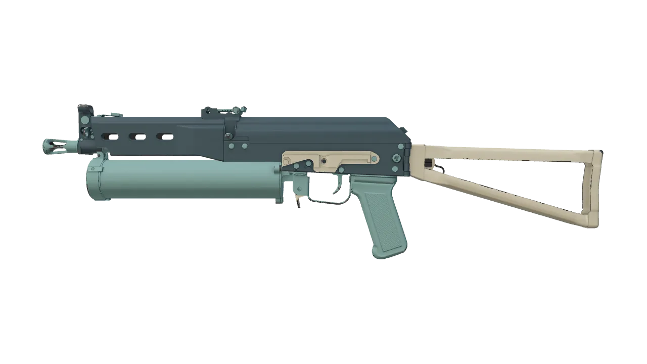 PP-Bizon | Seabird (Minimal Wear) — Dust II light, front