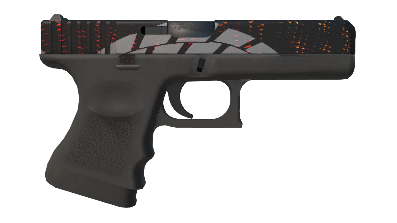 Glock-18 | Grinder seed #384, back