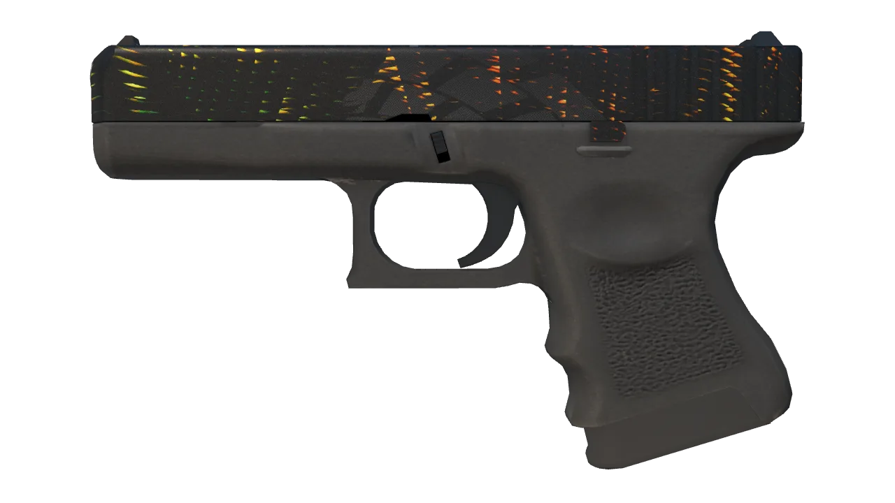 Glock-18 | Grinder seed #384, front