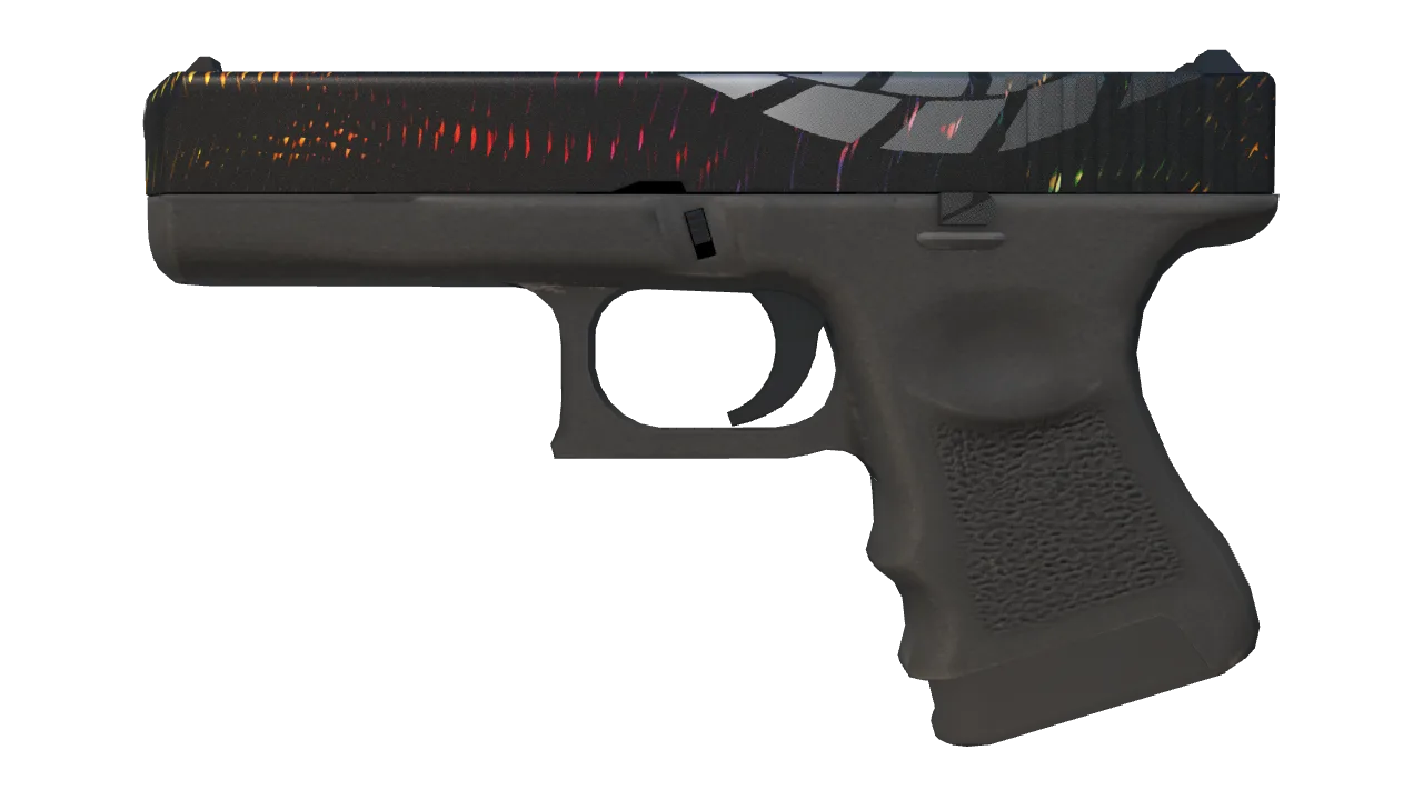 Glock-18 | Grinder seed #563, front
