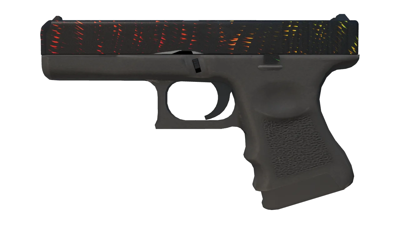 Glock-18 | Grinder seed #811, front