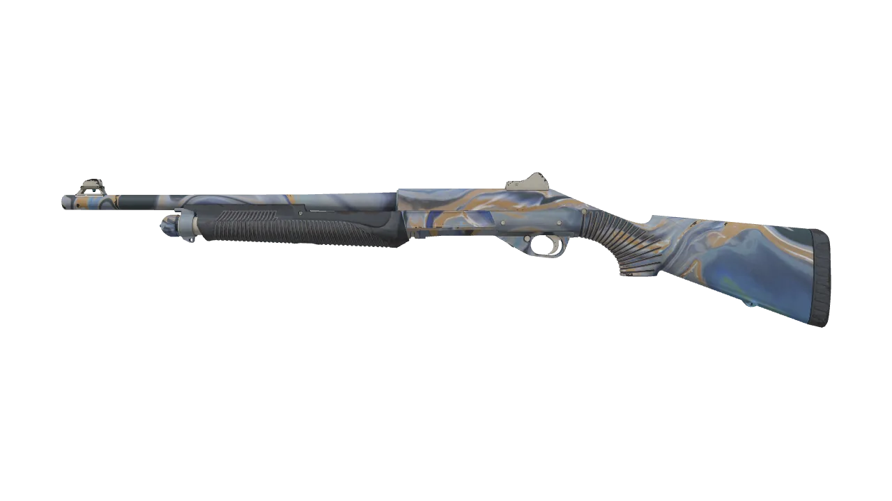 Souvenir Nova | Turquoise Pour (Field-Tested) — Dust II light, front