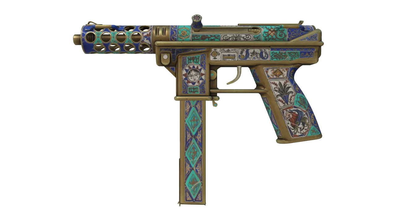 Tec-9 | Sultan (Factory New) — Dust II light, front