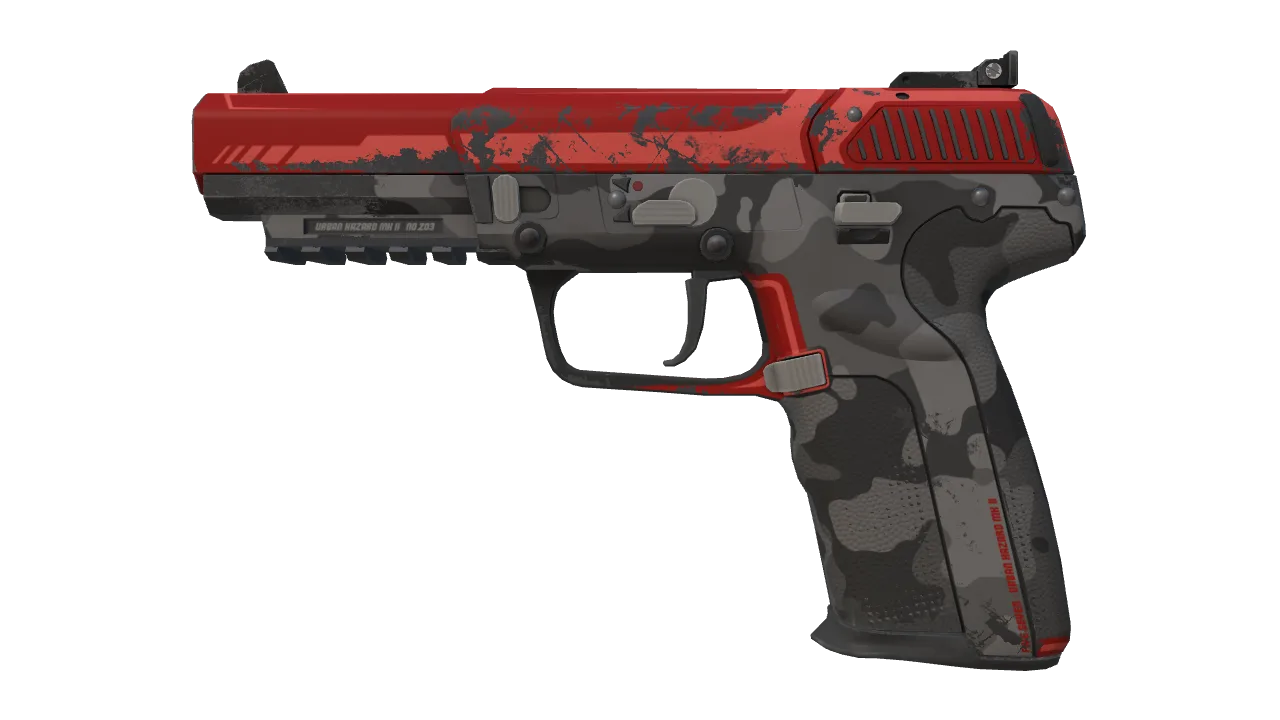 Five-SeveN | Urban Hazard (Field-Tested) — Dust II light, front