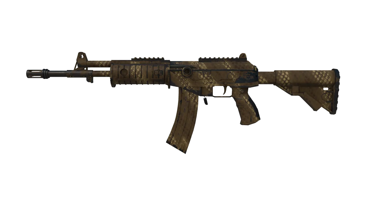 Galil AR | Hunting Blind (Field-Tested) — Dust II light, front