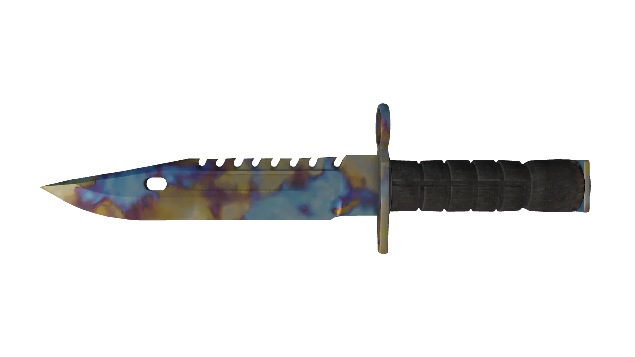 M9 Bayonet | Case Hardened seed #117, front