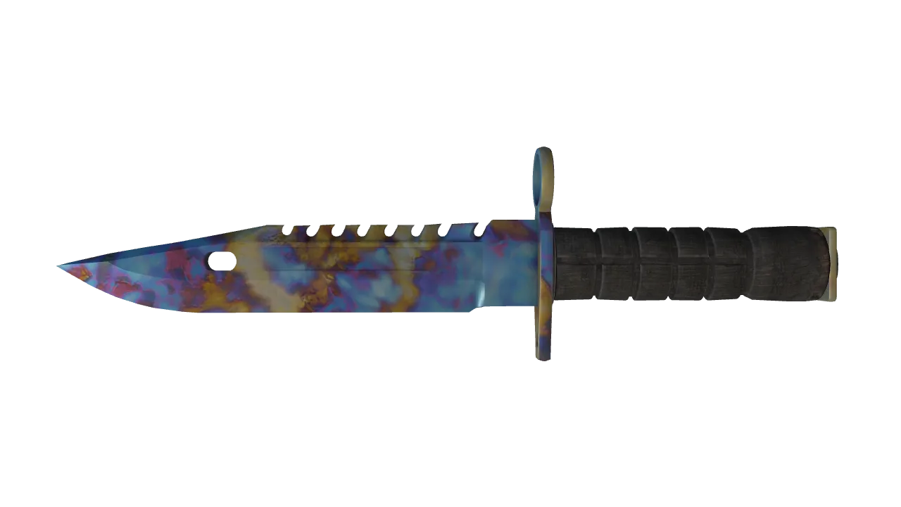 M9 Bayonet | Case Hardened seed #136, front
