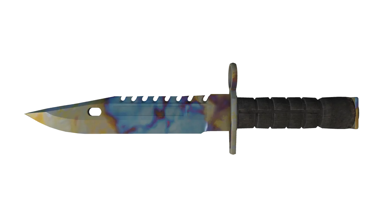 M9 Bayonet | Case Hardened seed #156, front