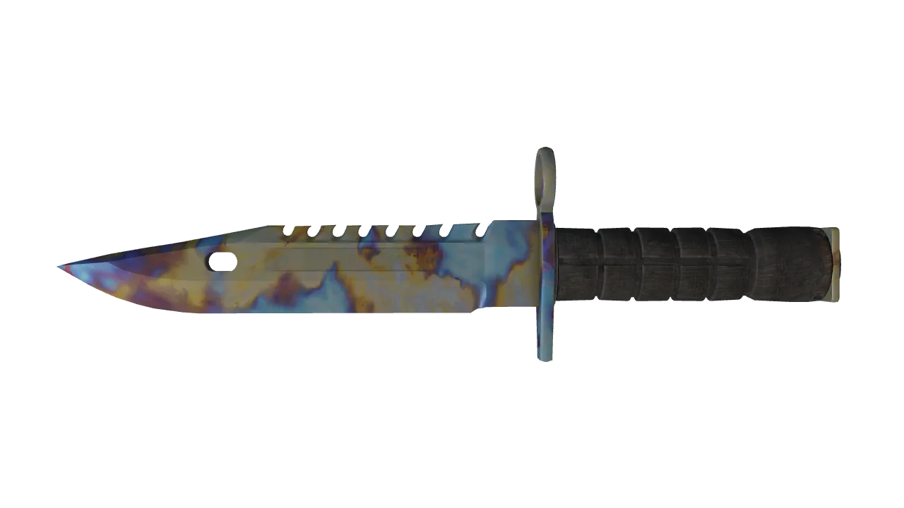 M9 Bayonet | Case Hardened seed #157, front