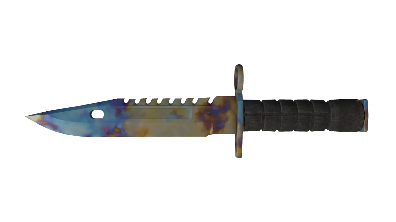 M9 Bayonet | Case Hardened seed #162, front