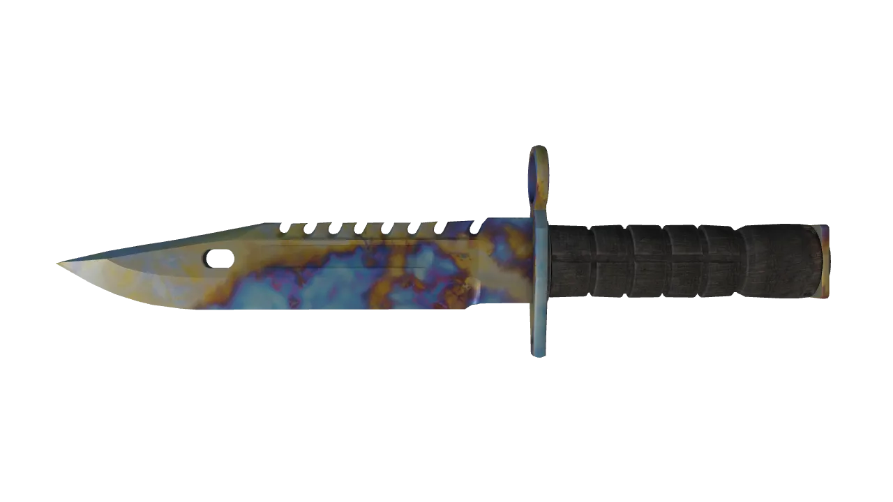 M9 Bayonet | Case Hardened seed #166, front