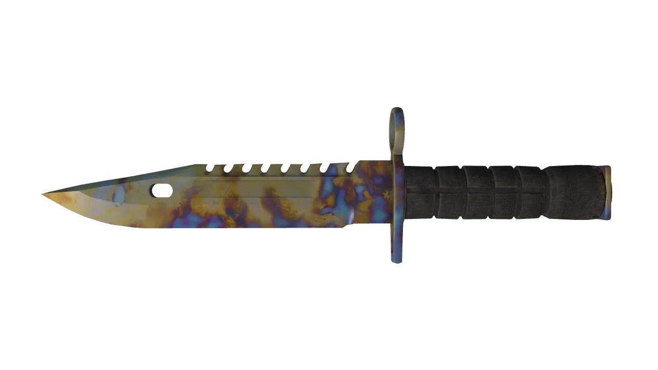 M9 Bayonet | Case Hardened seed #167, front