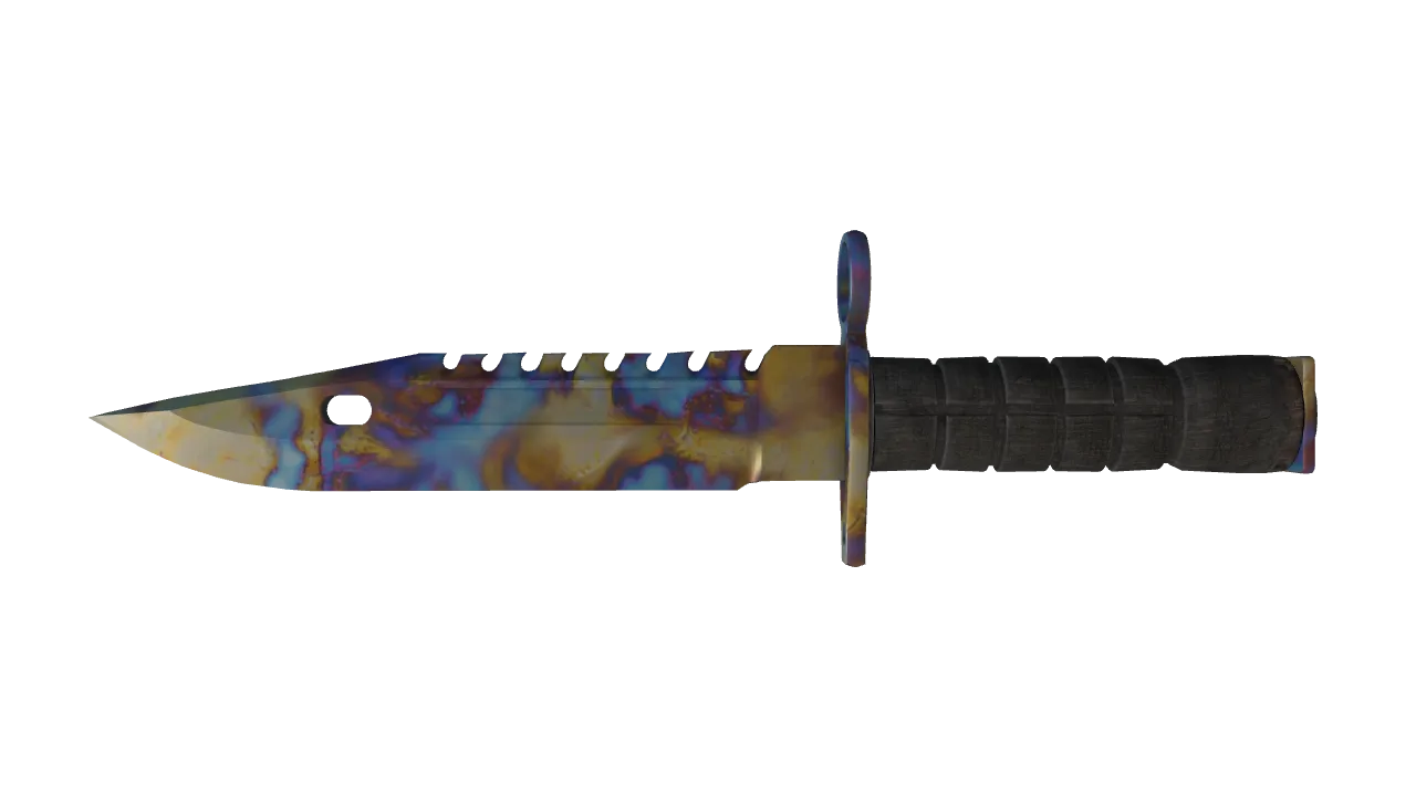 M9 Bayonet | Case Hardened seed #253, front