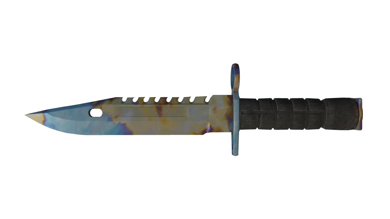 M9 Bayonet | Case Hardened seed #351, front