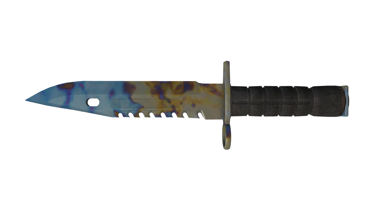 M9 Bayonet | Case Hardened seed #393, back