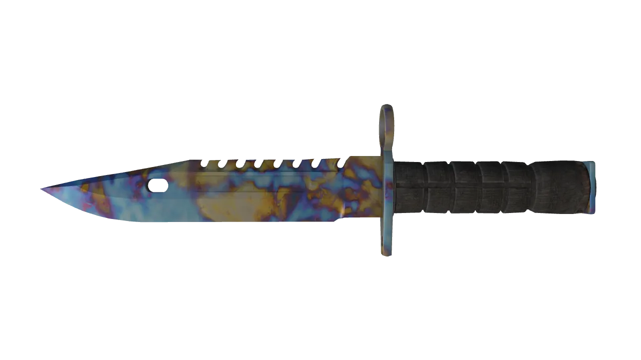 M9 Bayonet | Case Hardened seed #393, front