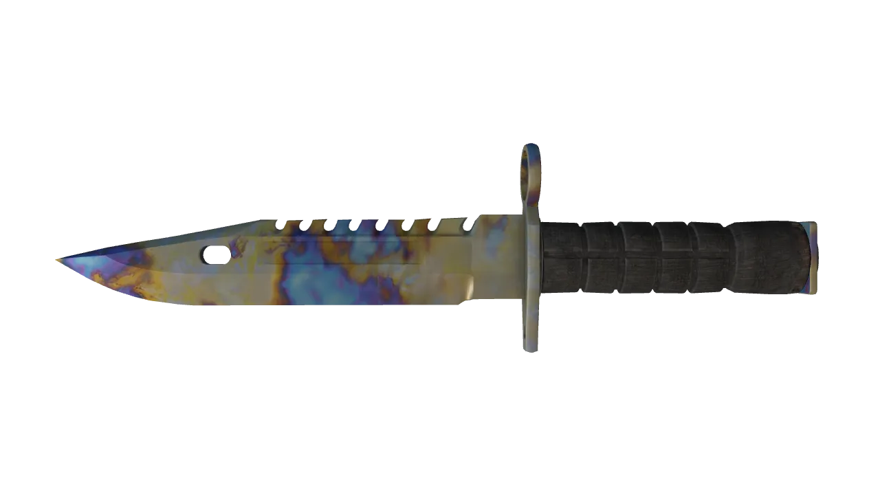 M9 Bayonet | Case Hardened seed #473, front