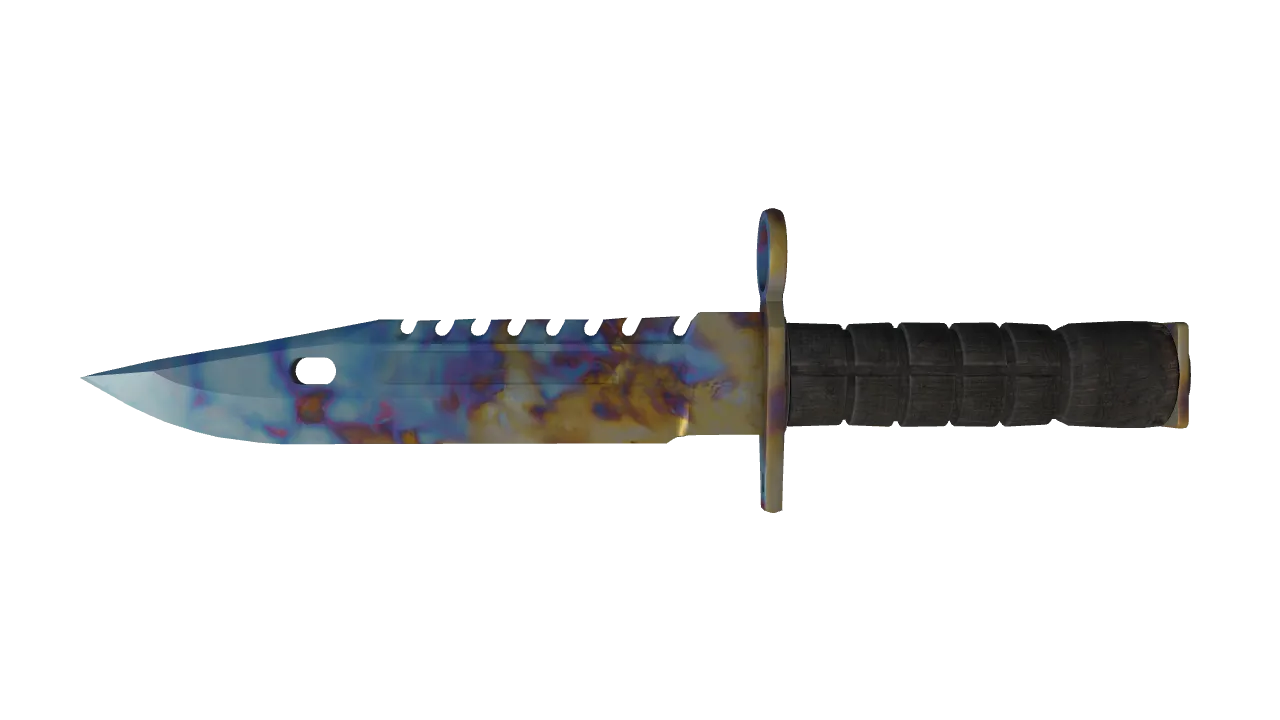 M9 Bayonet | Case Hardened seed #490, front